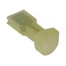 RS PRO Yellow Insulated Female Spade Connector, , 0.8 x 6.35 mm Tab Size, 4 mm² to 6 mm², 1788309 image 2