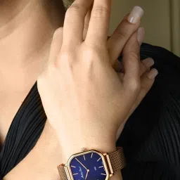 Mathey Tissot D7917PBU Monsoon Square Analog Watch for Women image 5