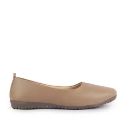 Fausto Women's Brown Flat Ballets-image-53