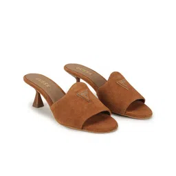 GUESS Women Open Toe Leather Kitten Peep Toes-picture-33