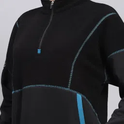 Rock.it Black & Blue Regular Fit Sweatshirt image 5