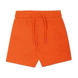 U.S. Polo Assn. Kids Orange Cotton Regular Fit Shorts-picture-11