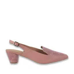 Mochi Women's Peach Back Strap Sandals image 3