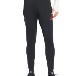 Adidas Black Slim Fit Printed Sports Trackpants-image-68