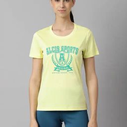 ALCIS Yellow Printed T-Shirt-picture-39