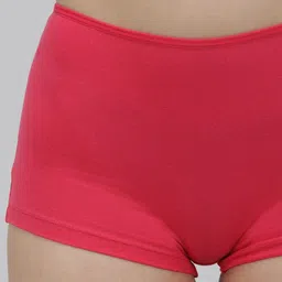 AMUL COMFY Pack Of 3 Pure Cotton Mid-Rise Boy Shorts Briefs image 3