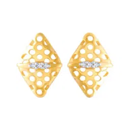 P.C. Chandra Jewellers 14 kt Gold Earrings-picture-34