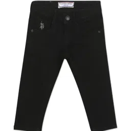 U.S. Polo Assn. Kids Black Solid Jeans-picture-31