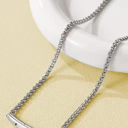Peora Men Silver-Plated Chain-image-39