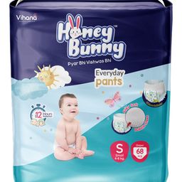 Honey Bunny Small Everyday Baby Pants Diapers  (68 Pcs)-picture-11