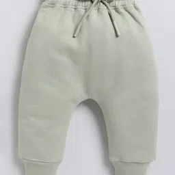Cot & Candy Organic Cotton Solid Joggers - Green-picture-24