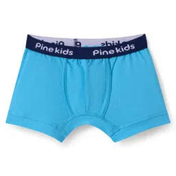 Pine Kids Cotton Knit Trunks With Stripes & Star Print Pack Of 3 - Color May Vary image 2