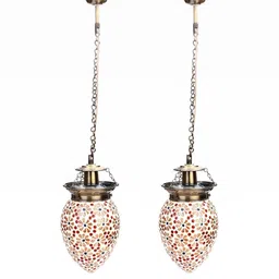 SOMIL Printed Glass Cylinder Ceiling Lamps-picture-31