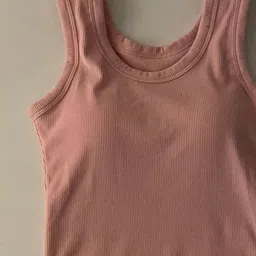 miss mosa by akanksha Alamode By Akanksha Women Pink Stormie Tank Tops With Inbuilt Bra image 2