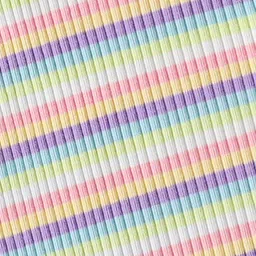 Kookie Kids Dungaree & Sleeveless Striped T-Shirt With Kitty Applique - Yellow image 4