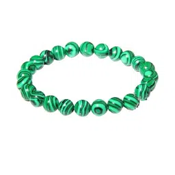 Divine souvenirs Unisex Artificial Beaded Elasticated Bracelet-picture-26