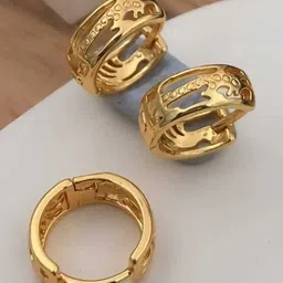 SHREE KRISHNA SHOPPING Circular Hoop Earrings-picture-36