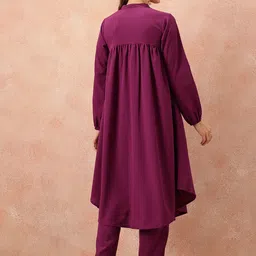 all about you Puff Sleeves Kurta & Trousers image 2