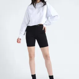 CALVIN KLEIN White Plain T-Shirt image 5