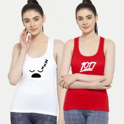 Friskers Multicolor Printed Camisole (Pack Of 2)-picture-10