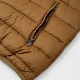 Van Heusen Khaki Regular Fit Bomber Jacket image 5