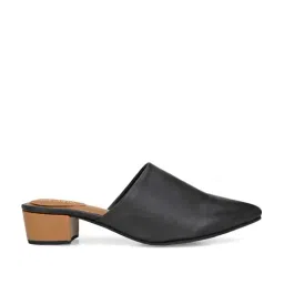 Aady Austin Women's Black Mule Sandals-image-11
