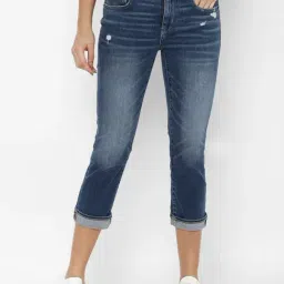 American Eagle Women Blue Ne(x)t Level Low-Rise Artist Crop Jean-image-25