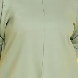 theRebelinme Plus Size Sage Green Fleece Relaxed Fit Sweatshirt image 5