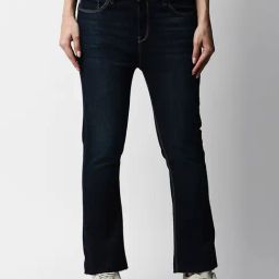 Pepe Jeans Dark Blue Flared Fit High Rise Jeans-picture-16