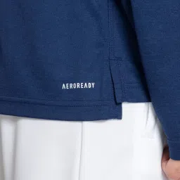 Adidas Blue Regular Fit Sweatshirt image 5