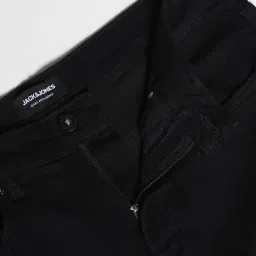 Jack & Jones Black Cotton Bootcut Denim Jeans image 5