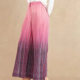RAREISM Multi Cotton Blend Printed Trousers image 4