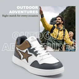 SCHOOZI Men Colourblocked Sneakers image 3