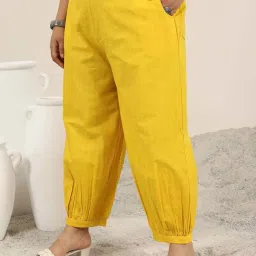 Extra Love By Libas Yellow Ethnic Motifs Suit Set image 5