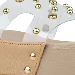 Inc.5 Women's Beige Casual Sandals image 5