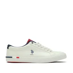 U.S. Polo Assn. Men's Off White Casual Sneakers-picture-32