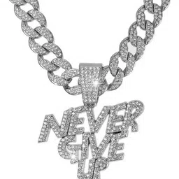 FIMBUL Cubic Zirconia-Studded Pendant With Chain image 5