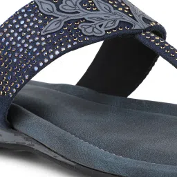 Inc.5 Women's Navy Toe Ring Sandals image 5