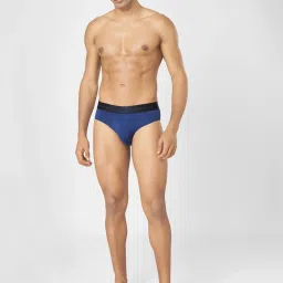 macroman m-series Macroman Blue Microfibre Regular Fit Briefs image 5