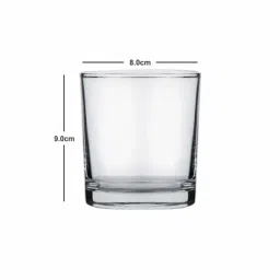 Goodhomes Lucky Transparent Whisky Glasses (310 ml) - Set of 6 image 3