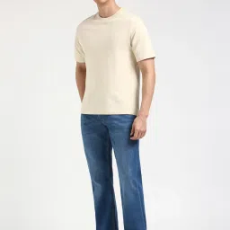 Peter England Blue Cotton Regular Fit Jeans image 5