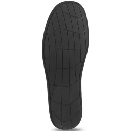 Metro Men's Black Casual Loafers image 5