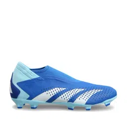 Adidas Men's PREDATOR ACCURACY.3 LL FG Blue Football Shoes-image-0