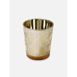 Pure Home + Living Gold Star Cut Glass Votives image 5
