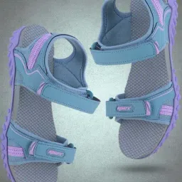 Sparx Women's Blue Floater Sandals-image-15
