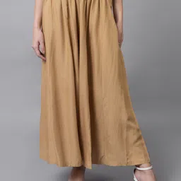 LEGITLOOKS Women Flared Knitted Palazzos-image-58