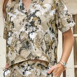 Anouk Printed Shirt & Trousers image 2