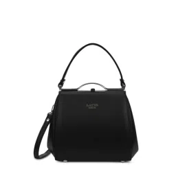 LAVIE LUXE Black FLUFF25 Small Leather Frame Bag-picture-43