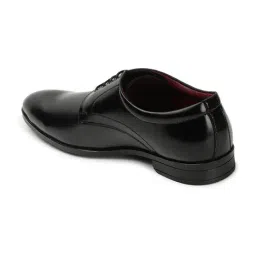 Carlton London Men's Black Derby Shoes image 5