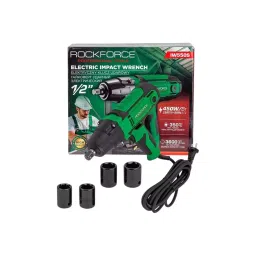 Rock Force Electric Impact Wrench Set with Socket 450 W 17 - 22 mm Head Range 12.7 mm (1/2 inch) Chuck Size, RF-IW550S-image-11